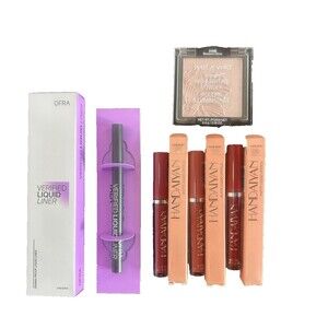 Make Up Lot OFRA Verified Liquid Liner ,Wet n Wild Highlight Handaiyan Lip Gloss